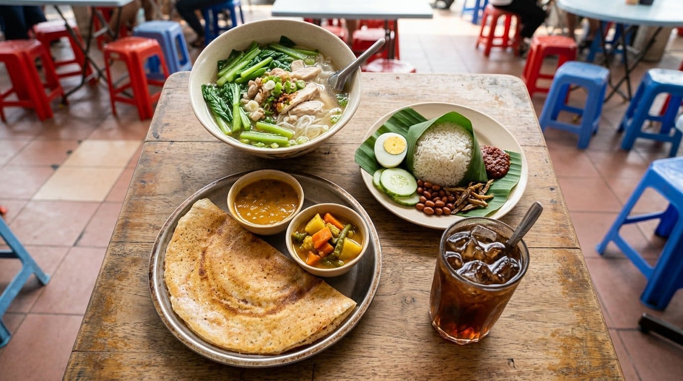 逆转糖尿病饮食:马来西亚小贩中心的健康点餐选择
